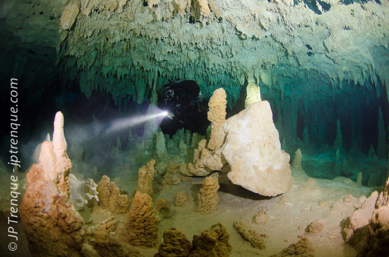 Budgie Burgess in Grand Cenote