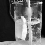 A glass of Dockyard Gin from the Copper River distillery.